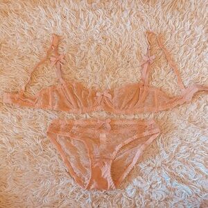 Pink Lingerie Set